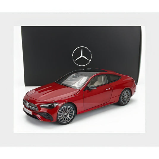 Mercedes Cle Coupe (C236) メタリックレッド 2023 B66960596/ Norev 1/18 ミニカー