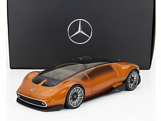 【予約】MERCEDES BENZ ヴィジョンワンイレブン 2023 チーフデザイナー ゴードンワグナー フィギュア付き カッパーメタリック/ NZG 1/18 ミニカー