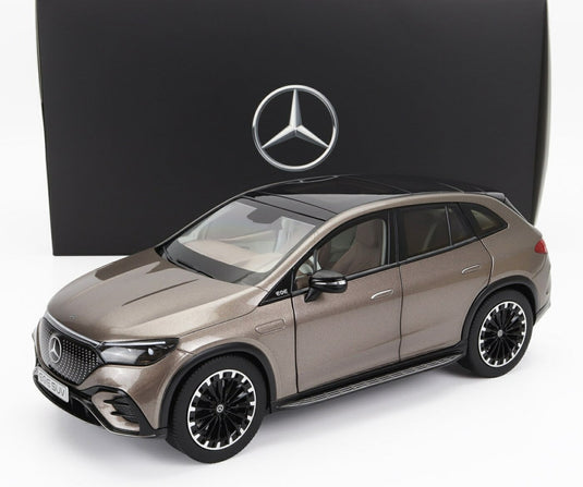 メルセデスベンツ EQE SUV AMGライン (X294) 2023 ベルベットブラウン / NZG 1/18 ミニカー