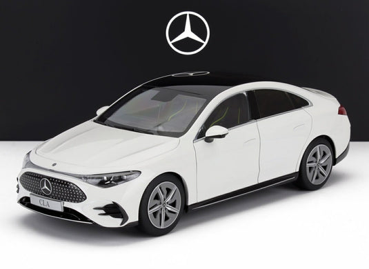 【予約】 MERCEDES BENZメルセデスベンツ CLA CLASS CLAクラス (C174) BEV 2025 POLAR WHITEポーラーホワイト / NZG 1/18 ミニカー