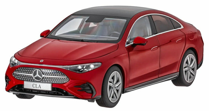 【予約】MERCEDES BENZ CLAクラス C178 HEV 2025 パタゴニアレッドメタリック/ I-Scale 1/18 ミニカー