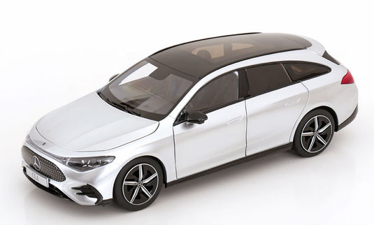 Mercedesメルセデス CLA X174 Shooting Brakeシューティングブレーク 2025 シルバー メルセデススペシャルエディション / NZG 1/18 ミニカー