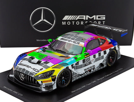 MERCEDES BENZ AMG GT3 EVO TEAM IRON LYNX N 888 バサースト12h 2025 マロ・エンゲル / Spark 1/18 ミニカー