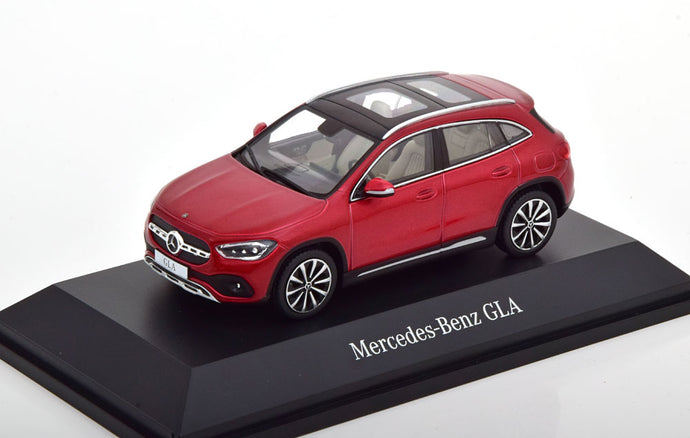 メルセデス GLA H247 2020 ダークレッドメタリック メルセデス特別版/ Spark 1/43 ミニカー