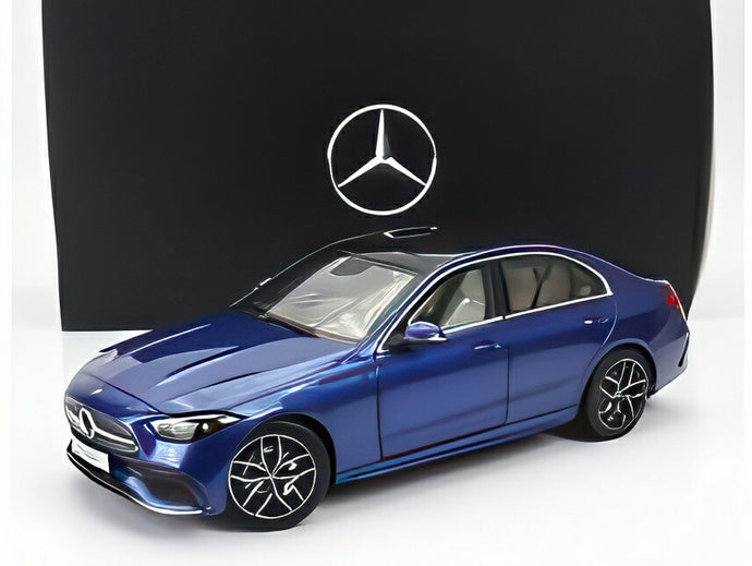 MERCEDES BENZ Cクラス (W206) 2021 スペクトラルブルー/ブラック/ NZG 1/18 ミニカー