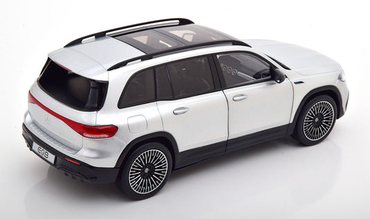 Mercedes EQB 2021 Mercedes特注モデル シルバー/ NZG 1/18 ミニカー