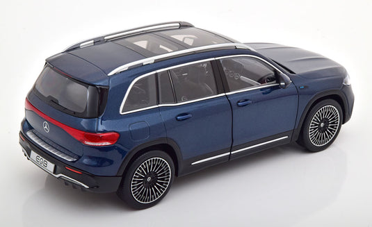 Mercedes EQB 2021 Mercedes特注モデル ダークブルーメタリック/ NZG 1/18 ミニカー