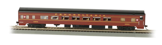 ペンシルバニア鉄道 85フィート スムースサイド 客車 照明付 完成品 / Bachmann HOゲージ 鉄道模型 外国鉄道