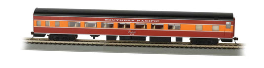 サザン・パシフィック鉄道 85フィート スムースサイド 客車 照明付 完成品 (デイライト塗装) / Bachmann HOゲージ 鉄道模型 外国鉄道