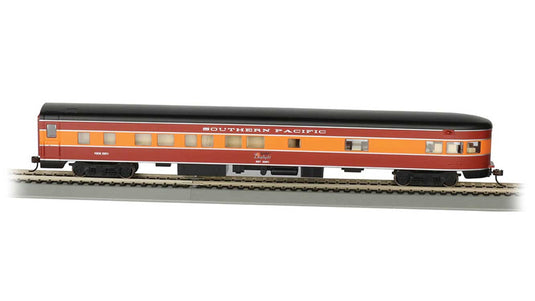 サザン・パシフィック鉄道 85フィート スムースサイド 展望車 室内灯付 完成品