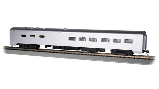 85フィート スムースサイド 食堂車 完成品 塗装済・無地 (アルミニウム) / Bachmann HOゲージ 鉄道模型 外国鉄道