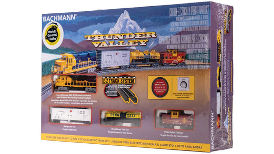 サンタフェ鉄道 Thunder Valley 列車セット / Bachmann Nゲージ 鉄道模型 外国鉄道