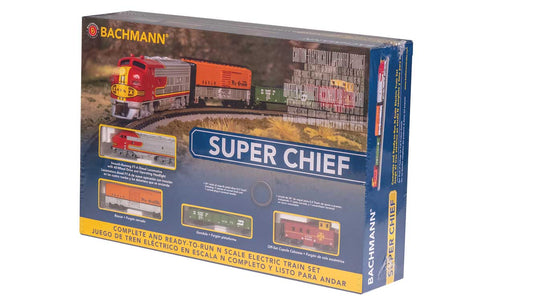 サンタフェ スーパーチーフ 列車セット / Bachmann Nゲージ 鉄道模型 外国鉄道