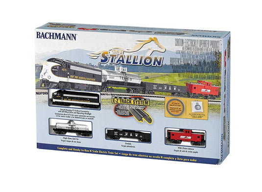ノーフォーク・サザン The Stallion 列車セット / Bachmann Nゲージ 鉄道模型 外国鉄道