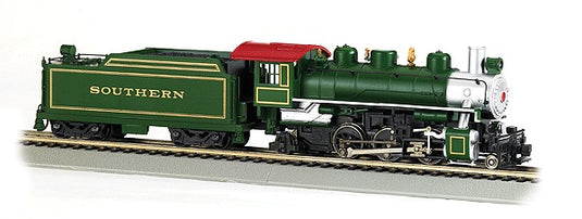 ボールドウィン 2-6-2 プレーリー 蒸気機関車 発煙機能付 スタンダードDC サザン鉄道 (グリーン) / Bachmann HOゲージ 鉄道模型 外国鉄道