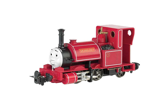 きかんしゃトーマス ナローゲージ 0-4-2T スタンダードDC スカーロイ鉄道 「スカーロイ」 (赤) / Bachmann HOn30ゲージ 鉄道模型 外国鉄道