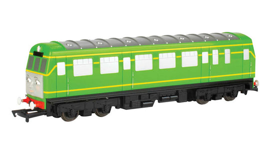 きかんしゃトーマス スタンダードDC デイジー 機関車 (緑、黄、赤) / Bachmann HOゲージ 鉄道模型 外国鉄道