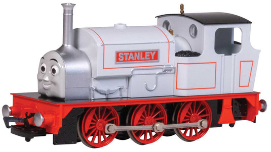 きかんしゃトーマス スタンダードDC 蒸気機関車 スタンリー (グレー、赤) / Bachmann HOゲージ 鉄道模型 外国鉄道