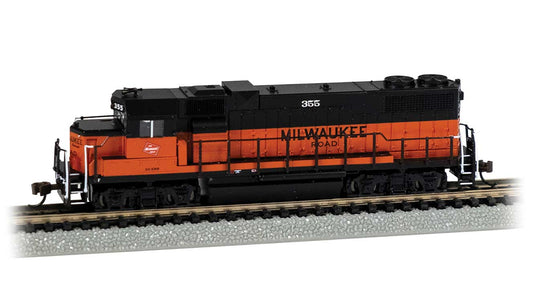 EMD GP38-2 ディーゼル機関車 ミルウォーキー鉄道