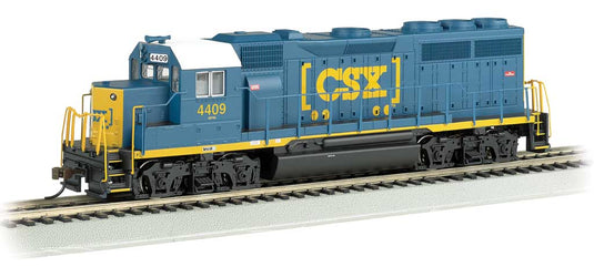 EMD GP40 ディーゼル機関車 CSX 4409 ダークフューチャー塗装 スタンダードDC / Bachmann HOゲージ 鉄道模型 外国鉄道