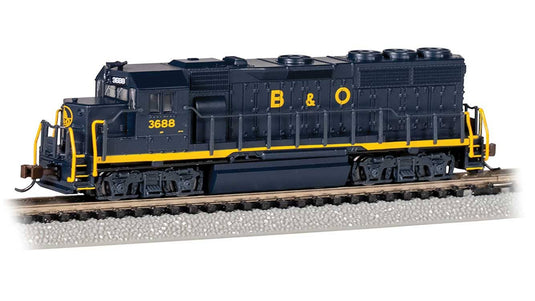 EMD GP40 ディーゼル機関車 発電ブレーキ装備 スタンダードDC ボルチモア・アンド・オハイオ鉄道