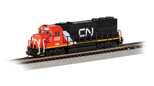 EMD GP40 ディーゼル機関車 発電ブレーキなし スタンダードDC カナディアン・ナショナル GTW