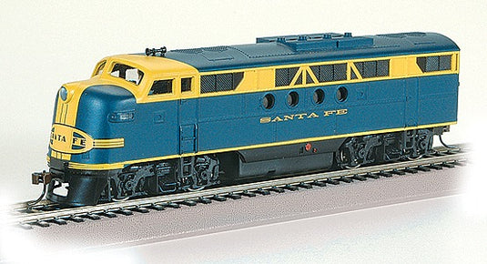 サンタフェ鉄道 EMD FT-A形 ディーゼル機関車 (青、黄) スタンダードDC / Bachmann HOゲージ 鉄道模型 外国鉄道