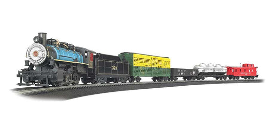 Chesapeake & Ohio 0-6-0 蒸気機関車 貨車4両 列車セット Chessie Special スタンダードDC (線路・パワーパック付) / Bachmann HOゲージ 鉄道模型 外国鉄道