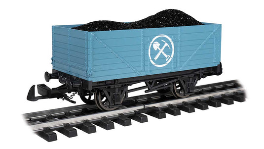 きかんしゃトーマス 鉱車 積荷付 ブルー / Bachmann Gゲージ 鉄道模型 外国鉄道