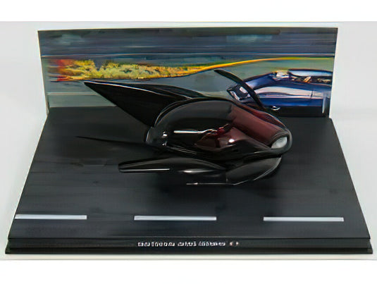 BATMAN - BATMOBILE - BATMAN AND ROBIN MOVIE 1 2009 - BLACK MET/EDICOLA 1/43模型モデルキット
