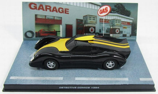 Batmanバットマン Batmobileバットモービル Detective Comicsディテクティブコミックス 394 ブラックメタリックイエロー / EDICOLA 1/43 ミニカー