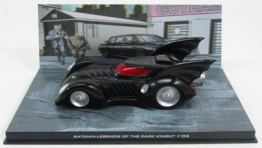 Batmanバットマン Batmobileバットモービル Legend of the Dark Knightレジェンドオブザダークナイト 56 ブラックメタリック / EDICOLA 1/43 ミニカー