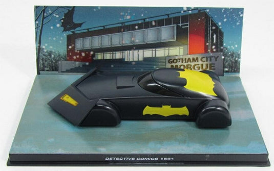 Batmanバットマン Batmobileバットモービル Detective Comicsディテクティブコミックス 591 ブラックイエロー / EDICOLA 1/43 ミニカー