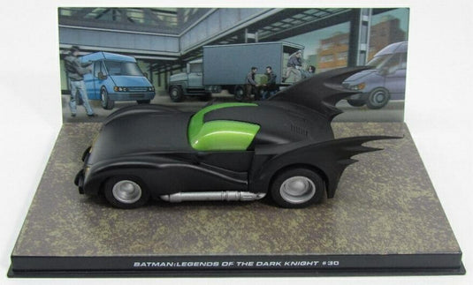 Batmanバットマン Batmobileバットモービル Legend of the Dark Knightレジェンドオブザダークナイト 30 マットブラック / EDICOLA 1/43 ミニカー