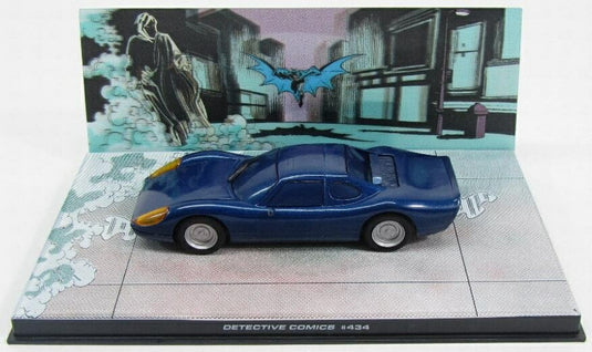 BATMANバットマン BATMOBILEバットモービル DETECTIVE COMICSディテクティブコミックス 434 ブルーメタリック / EDICOLA 1/43 ミニカー
