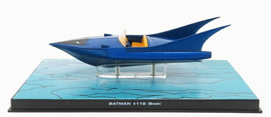 BATMANバットマン BATMOBILEバットモービル BOATボート ブルーメタリック BATMAN-AUTO-COLLECTION-EAGLEMOSS COLLECTIONS-TV SERIES-SCALE APPROX / EDICOLA 1/43