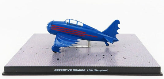 BATMANバットマン BATMOBILEバットモービル BATPLANEバットプレーン AIRPLANE飛行機 DETECTIVE COMICS 54 ブルー BATMAN-AUTO-COLLECTION-EAGLEMOSS COLLECTIONS-T