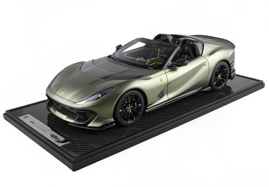 【予約】Ferrari 812 Competizione A マットマンツォーニグリーン/ BBR 1/12 15台限定ミニカー