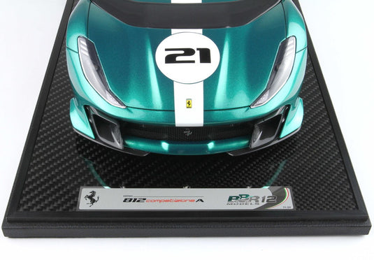【予約】Ferrari 812 Competizione A グリーンジュエル/ BBR 1/12 20台限定ミニカー