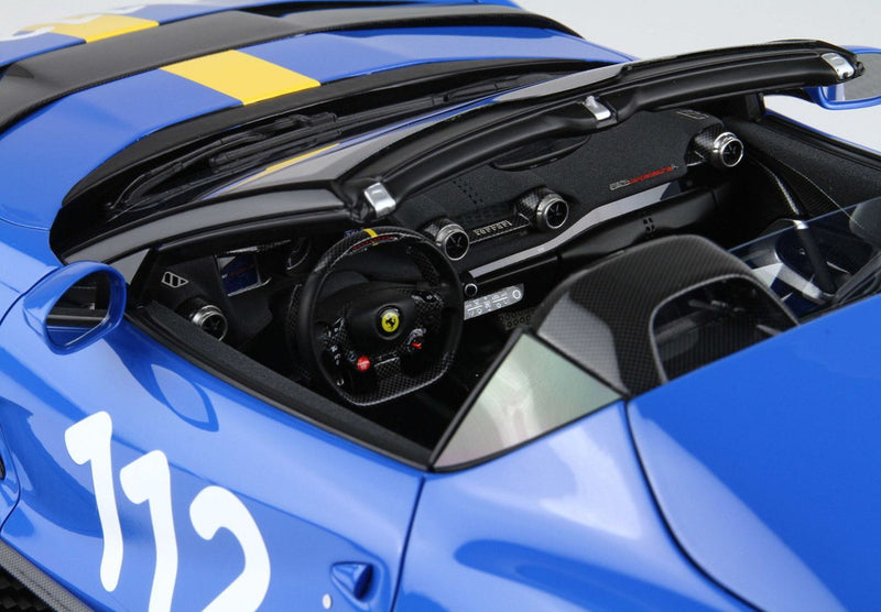 ギャラリービューアに画像をロードする, 【予約】Ferrari 812 Competizione A/ BBR 1/12 28台限定ミニカー
