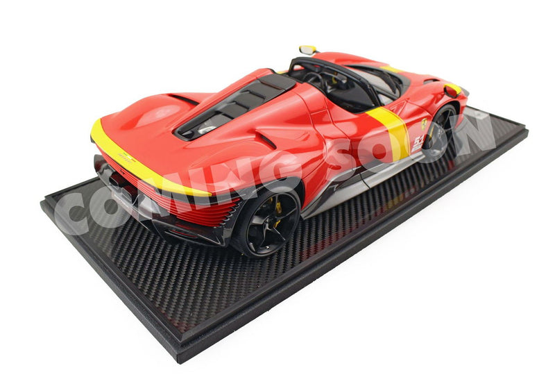 ギャラリービューアに画像をロードする, 【予約】Ferrari Daytona SP3 Serie Icona 499Pリバリー オープンルーフ/ BBR 1/12 10台限定ミニカー
