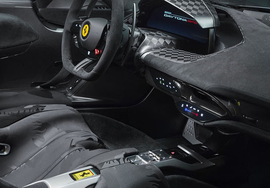 【予約】Ferrari SP3 Daytona 599+1 Spider オープンルーフ ジャッロモデナ＆カーボンファイバー/ BBR 1/12 99台限定ミニカー