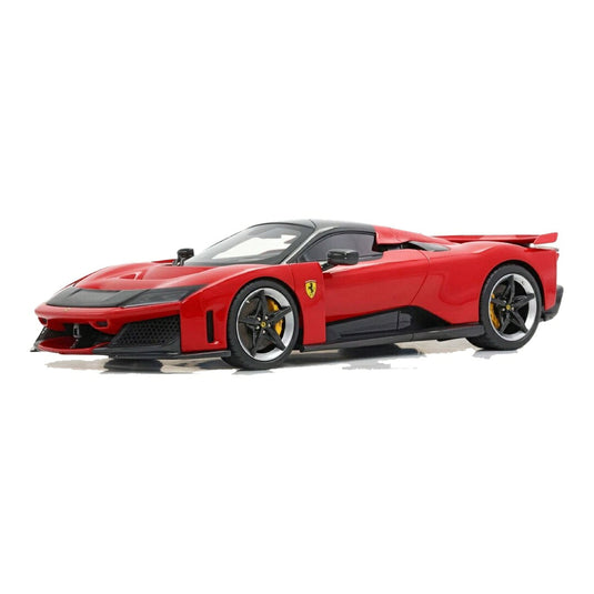 【予約】2027年発売予定 Ferrariフェラーリ F80 2024 ロッソコルサ レッド カーボンリム イエローキャリパー ショーケース付 10台限定 / BBR 1/12 ミニカー