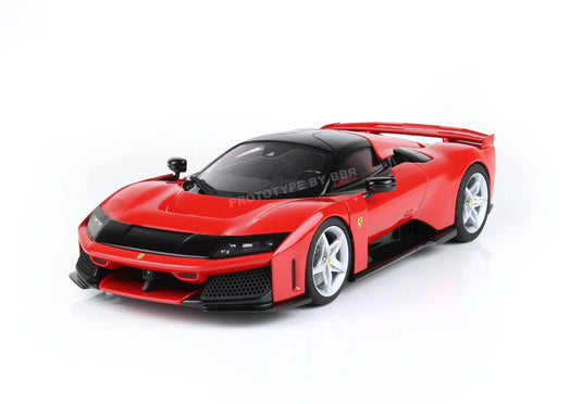 【予約】Ferrari F80 ロッソコルサ シルバーホイール/ BBR 1/12 ミニカー