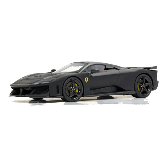 【予約】2027年発売予定 Ferrariフェラーリ F80 2024 マットブラック カーボンリム イエローキャリパー ケース付 10台限定 / BBR 1/12 ミニカー