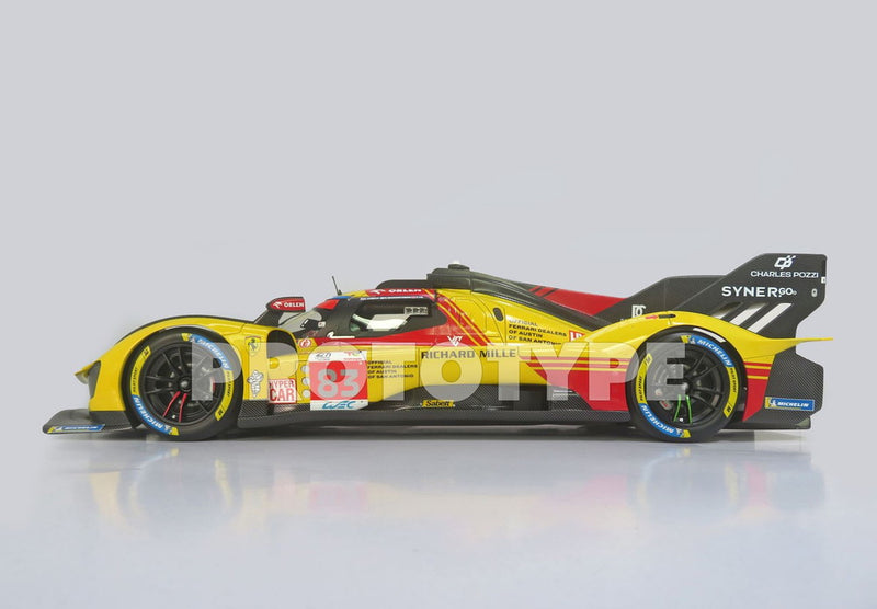 ギャラリービューアに画像をロードする, 【予約】Ferrari 499P N.83 ルマン 2024 ドライバー クビサ イェ シュワルツマン/ BBR 1/12 20台限定ミニカー
