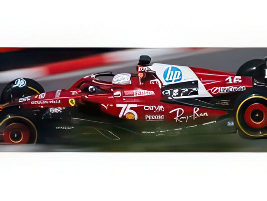 【予約】12月以降発売予定FERRARI F1 SF-25 チーム スクーデリア フェラーリ HP 16号車 2位 モナコGP 75周年シェルリバリー 2025 シャルル・ルクレール  レッド ブラック ホワイト/ BBR 1/12 ミニカー