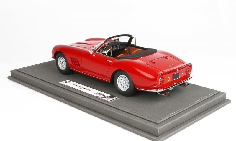 ギャラリービューアに画像をロードする, 【予約】Ferrari 275 GTS/4 NART 1967 レッド/ BBR 1/18 162台限定ミニカー
