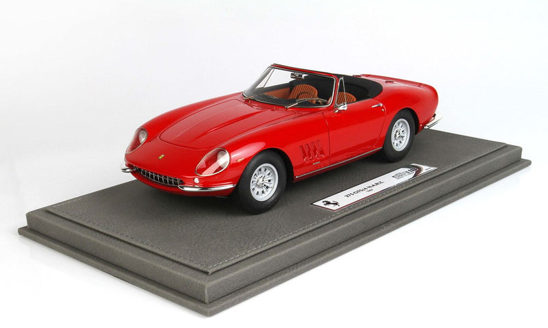ギャラリービューアに画像をロードする, 【予約】Ferrari 275 GTS/4 NART 1967 レッド/ BBR 1/18 162台限定ミニカー
