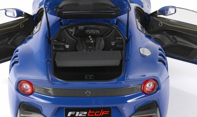 ギャラリービューアに画像をロードする, 【予約】Ferrari F12 TDF アズーロディーノ イエローディテール/ BBR 1/18 ミニカー
